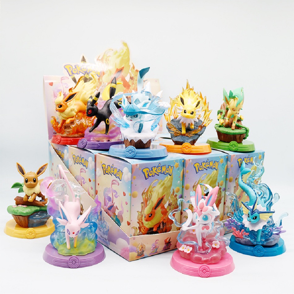 8 style Pokémon Action Doll Pi - Model Kit Pokemon ulasan dan harga