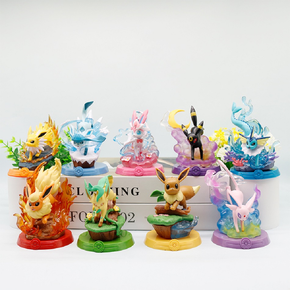 8 style Pokémon Action Doll Pi - Model Kit Pokemon ulasan dan harga