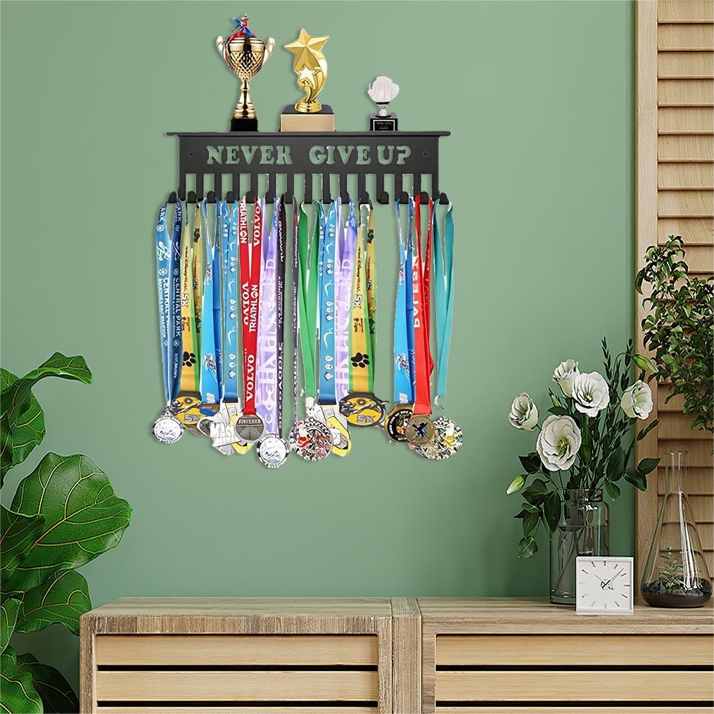 Sports Football Medal Display  - Model Kit Runner Organizer ulasan dan harga